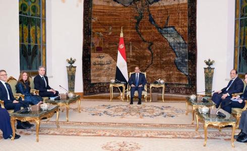 تفاصيل اجتماع الرئيس المصري مع بلينكن في القاهرة