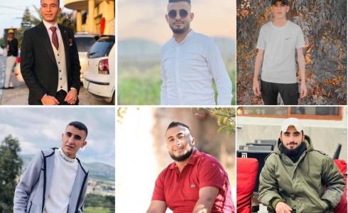 جنين - استشهاد 7 فلسطينيين في قصف إسرائيلي