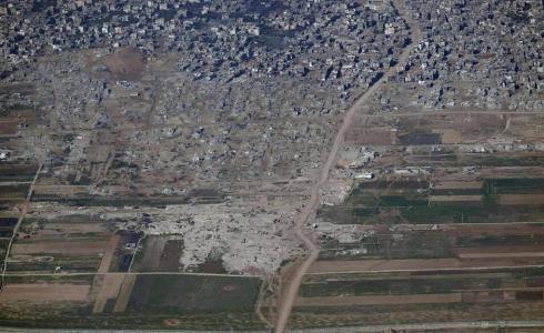 الجيش الإسرائيلي يمسح مركبات سكينة في غزة تطل على مستوطنات الغلاف