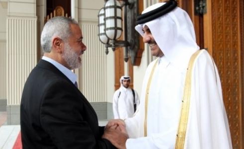 أمير قطر وإسماعيل هنية - أرشيف