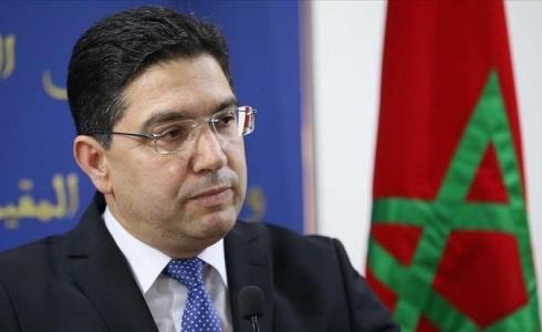 وزير خارجية المغرب يطالب بوقف إطلاق النار في غزة وإدخال المساعدات