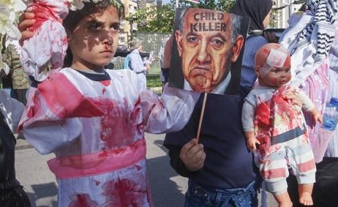نتنياهو مصاص دماء في طريقه إلى مدينة رفح