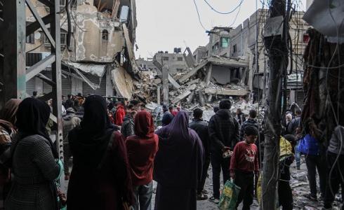 من آثار الحرب على غزة - تعبيرية