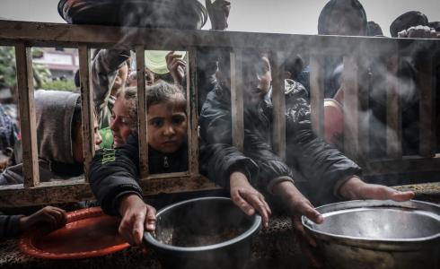 تكيات غذاء في غزة - تعبيرية