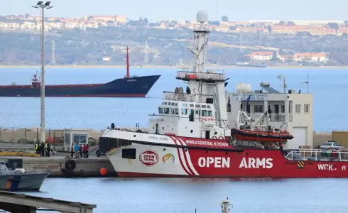 الكويت وتركيا ترسلان سفينة مساعدات جديدة الى غزة