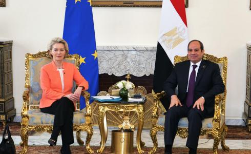 قمة مصرية أوروبية تبحث الحرب على غزة