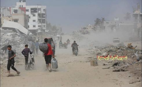 آثار الدمار الذي خلفه الجيش الإسرائيلي في خانيونس