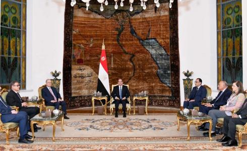 تفاصيل لقاء الرئيس المصري مع رئيس الوزراء الفلسطيني في القاهرة