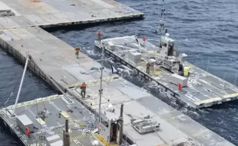 تفاصيل آلية إدخال المساعدات عبر الممر البحري الأمريكي في غزة