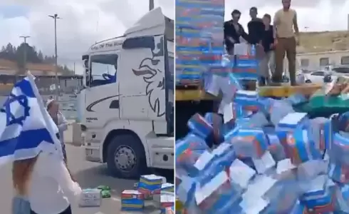 تنظيم يمني يؤكد مواصلة منع إدخال المساعدات الى غزة