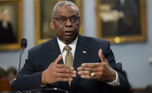 أوستن- لا مؤشرات على نية حماس مهاجمة قواتنا في غزة