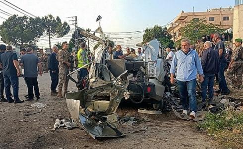 شهيدان في غارة إسرائيلية على سيارة جنوب لبنان