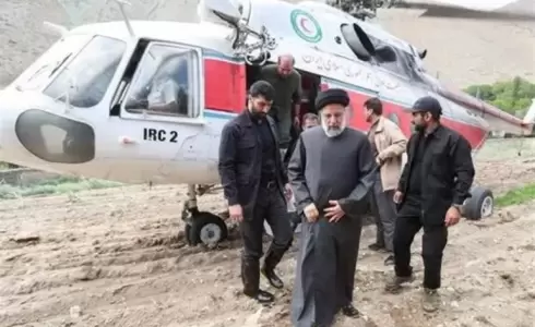 آخر أخبار حادث طائرة الرئيس الإيراني إبراهيم رئيسي