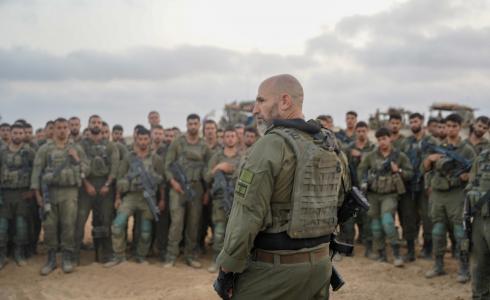 الفرقة 98 للجيش الإسرائيلي كما نشرها في بيانه