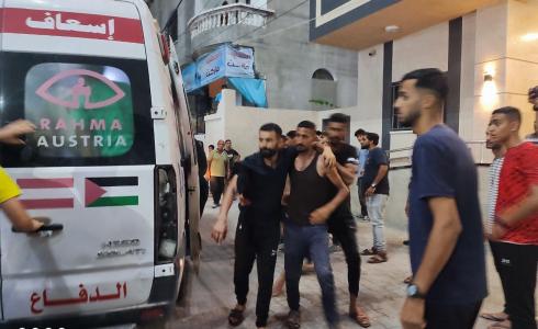 غزة – 3 شهداء من الدفاع المدني في قصف استهدف مقرهم بالنصيرات