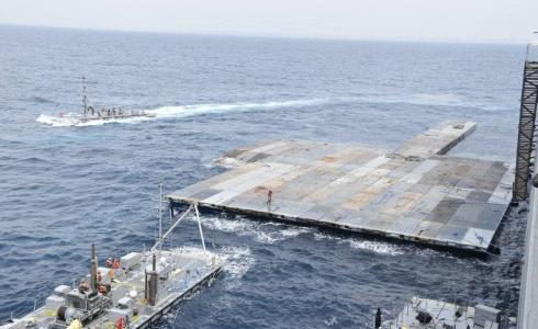 الميناء الأميركي في غزة