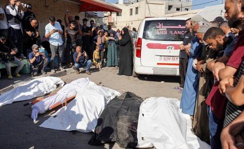 غزة - 5 شهداء و10 مصابين في قصف على شارع الجلاء