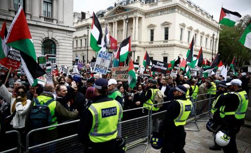 تظاهرات في مدن أوروبية تنديدا باستمرار حرب غزة