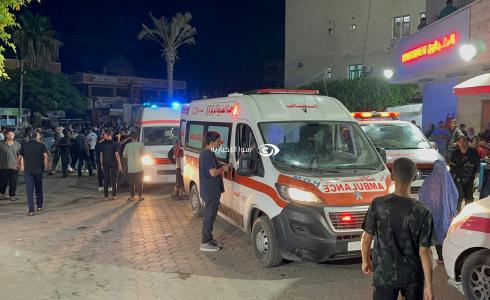 مستشفى في غزة خلال العدوان الإسرائيلي المستمر