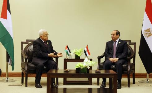 تفاصيل اجتماع الرئيس عباس ونظيره المصري في الأردن