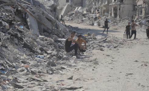 من آثار الدمار في غزة - توضيحية