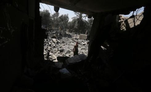 غزة - حي الشجاعية منطقة منكوبة غير قابلة للحياة