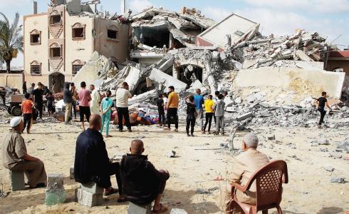 آثار العدوان الإسرائيلي على غزة