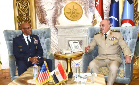  رئيس الأركان المصري يبحث مع نظيره الأميركي تطورات الأزمة في غزة