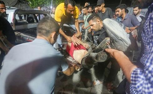 مجزرة مدرسة التابعين في غزة