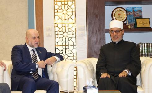 تفاصيل اجتماع الهباش مع مفتي مصر