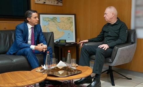 وزير الأمن الإسرائيلي يوآف غالانت