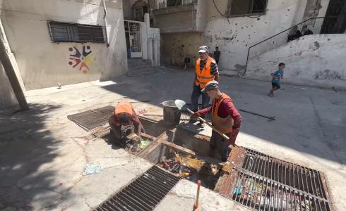 عُمال بلدية غزة