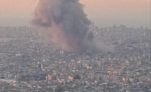 استهداف  المقر الرئيسي لحزب الله ومقر قيادته في بيروت