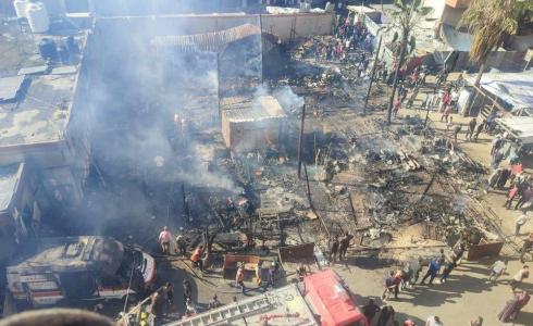 من مكان مجزرة مستشفى اليمن السعيد