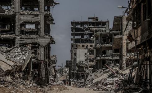 الدمار في جباليا - تعبيرية