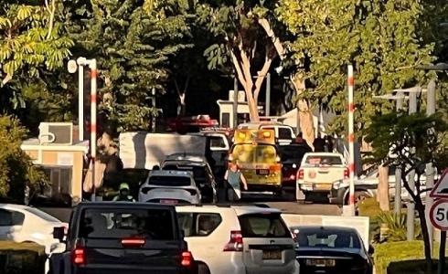 من مكان انفجار المسيرة الإسرائيلية في قيساريا