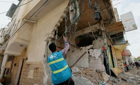 عودة خدمات الاتصالات والانترنت إلى شمال غزة