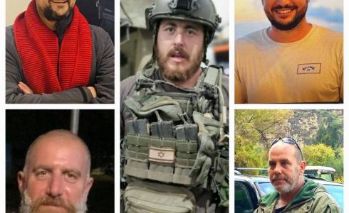 القتلى الخمسة في معارك جنوب لبنان