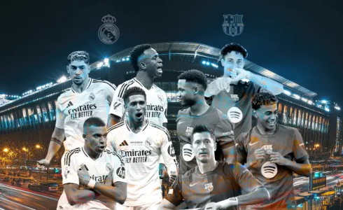 موعد كلاسيكو ريال مدريد وبرشلونة 2024 حسب التوقيت الشتوي