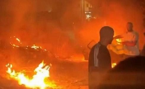مجزرة حارة الحمام – شهداء في غارة جوية على مقهى بطولكرم