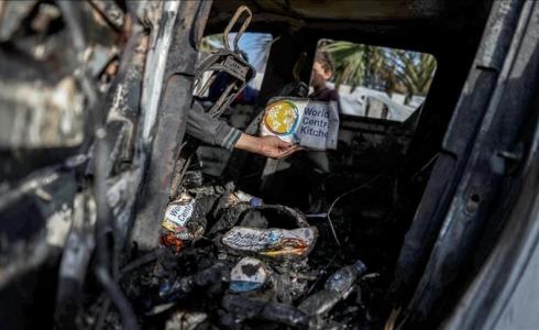 المطبخ العالمي يعلق أنشطته الإغاثية في غزة