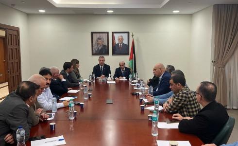 لقاء وزير النقل مع ممثلي القطاع الخاص في غزة