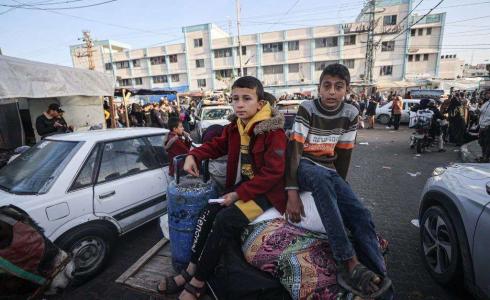 أطفال خلال العدوان الإسرائيلي على غزة