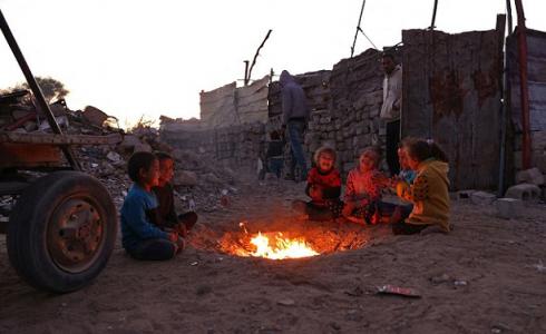 أطفال في غزة خلال العدوان