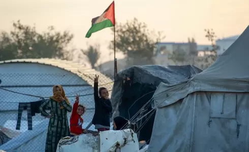 نازحون من قطاع غزة جرّاء الحرب المستمرة