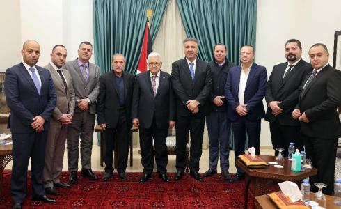 تفاصيل اجتماع الرئيس عباس بالناطقين الجدد لحركة فتح