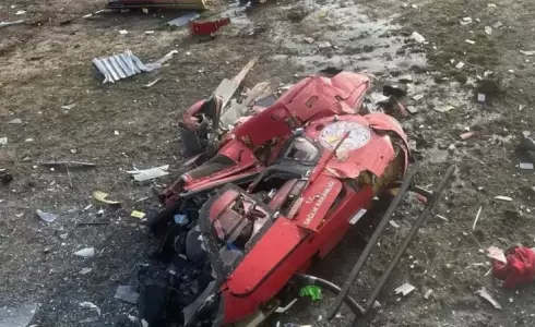 من مكان الحادث