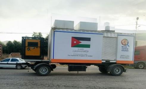 مخبز متنقل في طريقه إلى غزة