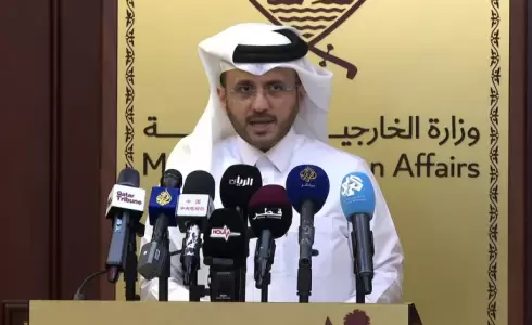 المتحدث باسم وزارة الخارجية القطرية ماجد الأنصاري