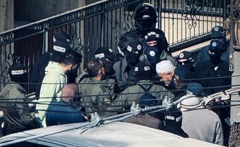 لحظة اعتقال رائد صلاح